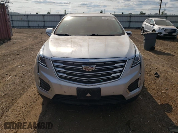 2018 Cadillac XT5 Luxury AWD with VIN 1GYKNDRS2JZ182863, listed as a Copart auction lot 64596154 with 60,951 mi miles and Salvage Title. Bid and sale history available at DreamBid. Image 5.