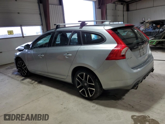 2018 Volvo V60 Dynamic with VIN YV140MEL4J2379919, listed as a Copart auction lot 47984895 with 84,059 mi miles and Salvage Title. Bid and sale history available at carsss.com. Image 2.