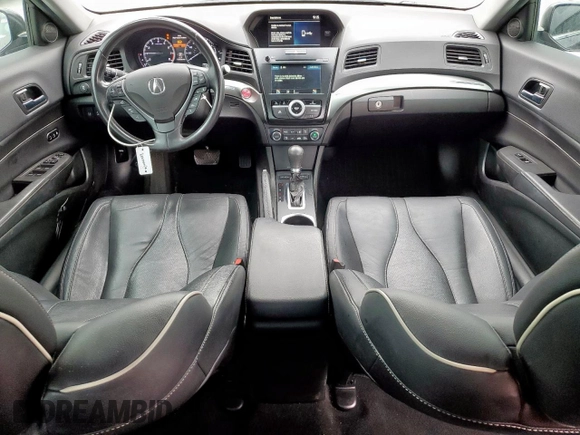 2020 Acura ILX Premium with VIN 19UDE2F78LA002579, listed as a Copart auction lot 58015475 with 110,786 mi miles and Salvage title. Bid and sale history available at DreamBid. Image 8.