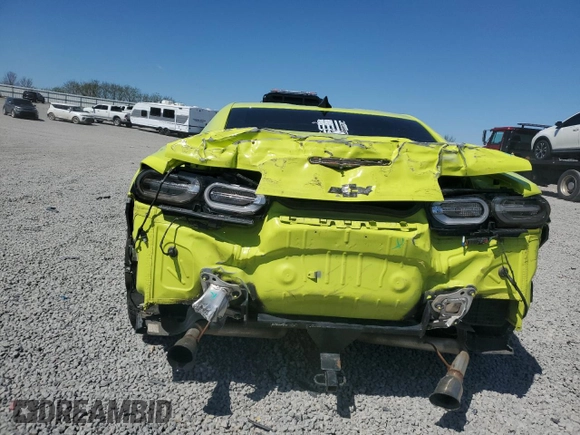 2019 Chevrolet Camaro 1LT z VIN 1G1FA1RX3K0155165, wystawiony jako Copart lot #52343325 z przebiegiem 54 665 mil mil oraz Szkoda całkowita • Salvage title. Historia ofert i sprzedaży dostępna na DreamBid. Obrazek 6.