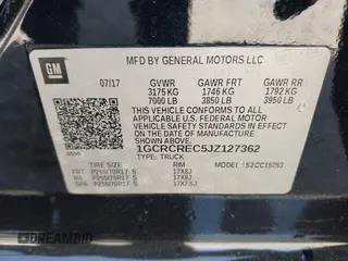 2018 Chevrolet Silverado 1500 LT with VIN 1GCRCREC5JZ127362, listed as a IAAI auction lot 41859085 with 158,364 mi miles and . Bid and sale history available at DreamBid. Image 9.