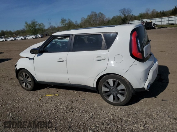 2015 Kia Soul + with VIN KNDJX3A5XF7207426, listed as a Copart auction lot 54575625 with 83,561 mi miles and Salvage Title. Bid and sale history available at DreamBid. Image 2.
