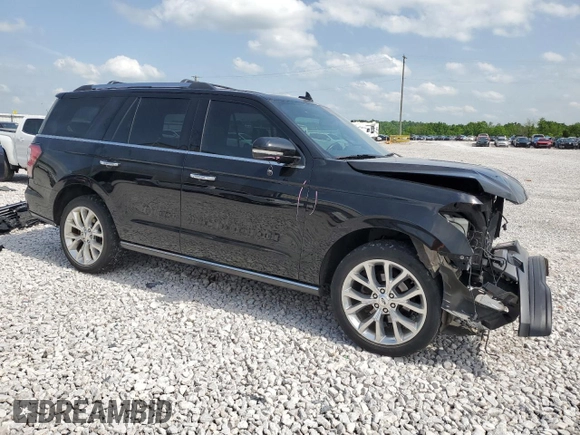 2018 Ford Expedition Limited with VIN 1FMJU2AT8JEA70116, listed as a Copart auction lot 57276025 with 129,802 mi miles and Salvage title. Bid and sale history available at DreamBid. Image 4.