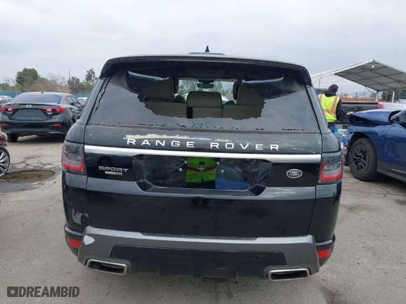 2019 Land Rover Range Rover Sport HSE with VIN SALWR2RV8KA426342, listed as a IAAI auction lot 41451054 with 57,659 mi miles. Bid and sale history available at carsss.com. Image 6.