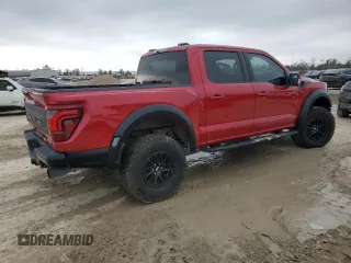 2024 Ford F-150 Raptor with VIN 1FTFW1RG6RFB13248, listed as a Copart auction lot 45015545 with 12,581 mi miles and Salvage Title. Bid and sale history available at DreamBid. Image 3.