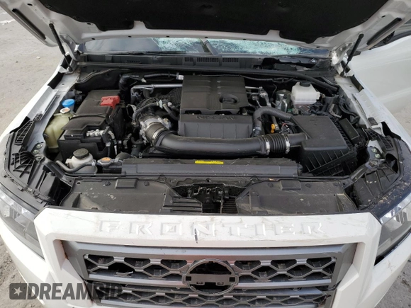 2023 Nissan Frontier SV with VIN 1N6ED1EK8PN667287, listed as a Copart auction lot 50920015 with 34,414 mi miles and Salvage title. Bid and sale history available at DreamBid. Image 11.