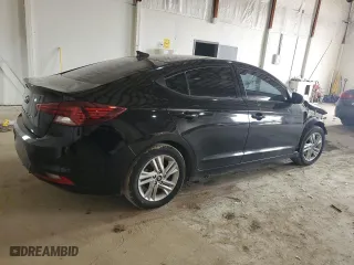 2019 Hyundai Elantra Preferred with VIN KMHD84LFXKU872632, listed as a Copart auction lot 48331505 with 111,018 mi miles and Non Repairable. Bid and sale history available at carsss.com. Image 3.
