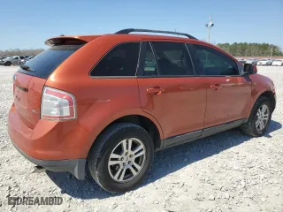 2007 Ford Edge SEL with VIN 2FMDK38C07BA78259, listed as a Copart auction lot 48955675 with 193,868 mi miles and Salvage Title. Bid and sale history available at carsss.com. Image 3.