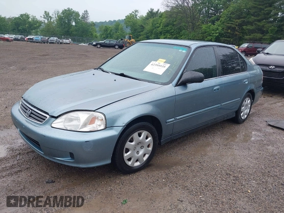 2000 Honda Civic VP z VIN 2HGEJ6612YH575604, wystawiony jako IAAI lot #42395535 z przebiegiem 164 185 mil mil oraz . Historia ofert i sprzedaży dostępna na DreamBid. Obrazek 20.