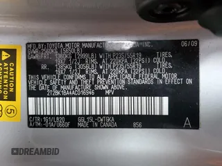 2010 Lexus RX 350 with VIN 2T2BK1BA4AC016946, listed as a Copart auction lot 45712385 with 150,683 mi miles and Salvage Title. Bid and sale history available at carsss.com. Image 14.