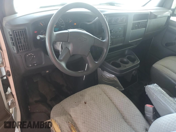 2006 Chevrolet Express Cargo with VIN 1GCGG25V961171309, listed as a Copart auction lot 64814815 with 199,033 mi miles and Salvage title. Bid and sale history available at DreamBid. Image 8.