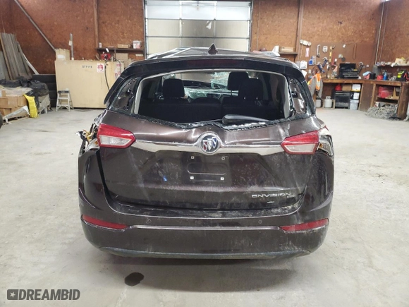 2020 Buick Envision Essence with VIN LRBFX2SA2LD211607, listed as a Copart auction lot 47186695 with 81,749 mi miles and Salvage Title. Bid and sale history available at carsss.com. Image 6.