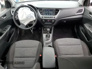 2022 Hyundai Accent Limited with VIN 3KPC34A61NE162765, listed as a Copart auction lot 61811074 with 36,281 mi miles and Salvage Title. Bid and sale history available at carsss.com. Image 8.
