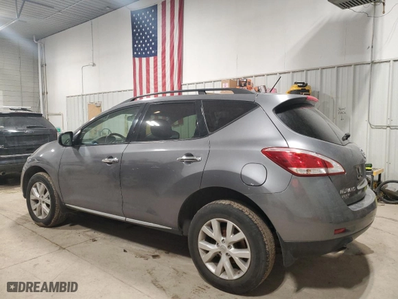 2014 Nissan Murano SL with VIN JN8AZ1MWXEW503493, listed as a Copart auction lot 85761074 with 114,479 mi miles and Salvage Title. Bid and sale history available at carsss.com. Image 2.