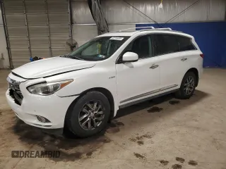 2014 Infiniti QX60 Hybrid with VIN 5N1CL0MM5EC526546, listed as a Copart auction lot 52244495 with 138,875 mi miles and Salvage Title. Bid and sale history available at DreamBid. Image 1.