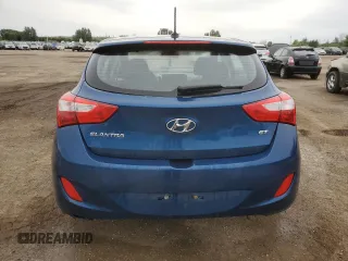 2014 Hyundai Elantra GT GL with VIN KMHD25LH8EU186599, listed as a Copart auction lot 66110944 with 287,262 mi miles and Salvage Title. Bid and sale history available at carsss.com. Image 6.
