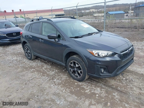 2018 Subaru Crosstrek Premium with VIN JF2GTABC3JH257449, listed as a IAAI auction lot 41999467 with 104,481 mi miles. Bid and sale history available at carsss.com. Image 1.