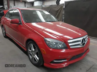 2011 Mercedes-Benz C-Class C 300 Sport with VIN WDDGF5EB1BA460727, listed as a IAAI auction lot 42042041 with 126,507 mi miles. Bid and sale history available at carsss.com. Image 1.
