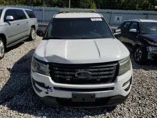2016 Ford Utility Police Interceptor with VIN 1FM5K8AR9GGA77636, listed as a Copart auction lot 73545194 with 75,679 mi miles and Salvage Title. Bid and sale history available at carsss.com. Image 5.
