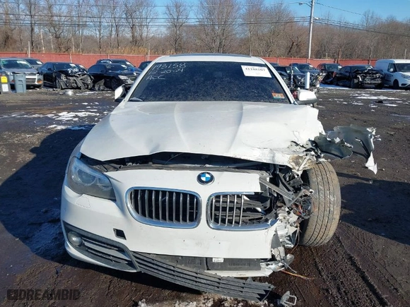 2016 BMW 5 Series 528i xDrive with VIN WBA5A7C56GG144282, listed as a IAAI auction lot 41188507 with 76,036 mi miles. Bid and sale history available at carsss.com. Image 18.