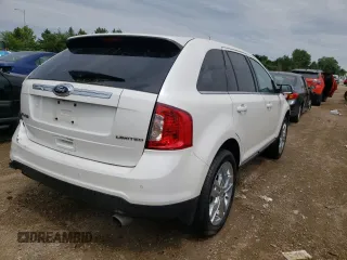 2013 Ford Edge Limited with VIN 2FMDK3KCXDBE16710, listed as a Copart auction lot 61336824 with 131,129 mi miles and Salvage Title. Bid and sale history available at carsss.com. Image 3.
