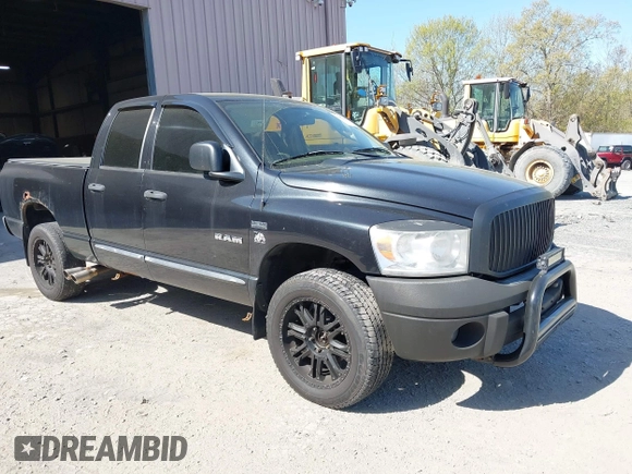 2008 Dodge 1500 SLT with VIN 1D7HU18288J129943, listed as a IAAI auction lot 42137458 with 205,198 mi miles. Bid and sale history available at carsss.com. Image 1.