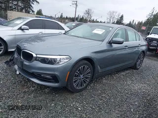 2018 BMW 5 Series 530i xDrive with VIN WBAJA7C54JWA72657, listed as a IAAI auction lot 41821105 with 48,033 mi miles. Bid and sale history available at carsss.com. Image 17.