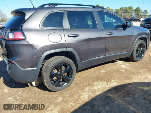 2020 Jeep Cherokee Latitude Plus with VIN 1C4PJLLB0LD648493, listed as a IAAI auction lot 41224900 with 70,995 mi miles. Bid and sale history available at carsss.com. Image 4.