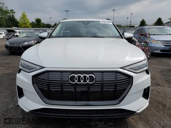 2023 Audi e-tron Premium Plus with VIN WA1LAAGE4PB003588, listed as a Copart auction lot 56502595 with 13,866 mi miles and Salvage title. Bid and sale history available at DreamBid. Image 5.