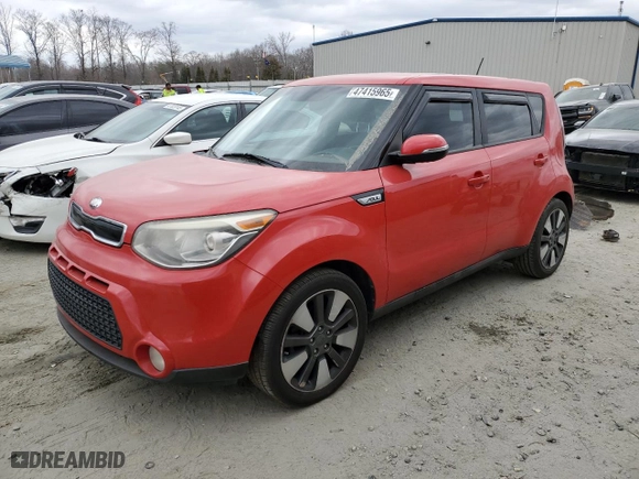 2014 Kia Soul ! with VIN KNDJX3A5XE7737216, listed as a Copart auction lot 47415965 with 146,420 mi miles and Salvage Title. Bid and sale history available at carsss.com. Image 1.