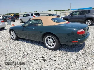 2002 Jaguar XK with VIN SAJDA42C62NA25816, listed as a Copart auction lot 52802525 with Not Provided miles and Salvage Title. Bid and sale history available at DreamBid. Image 2.