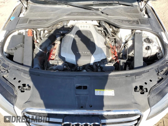 2015 Audi A8 3.0T with VIN WAU3GAFD8FN005271, listed as a Copart auction lot 64262595 with 88,931 mi miles and Salvage title. Bid and sale history available at DreamBid. Image 11.