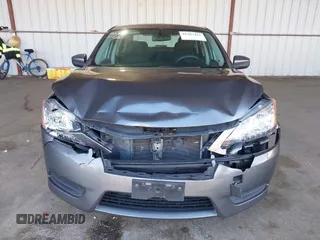 2015 Nissan Sentra SV with VIN 3N1AB7AP8FY343031, listed as a IAAI auction lot 41397415 with 161,620 mi miles. Bid and sale history available at carsss.com. Image 11.