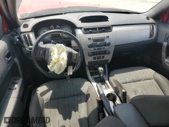 2008 Ford Focus SE with VIN 1FAHP35N18W244498, listed as a Copart auction lot 52906795 with 192,234 mi miles and Salvage Title. Bid and sale history available at DreamBid. Image 8.
