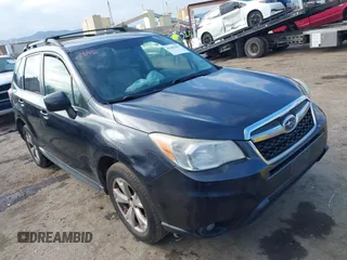 2014 Subaru Forester 2.5i Premium with VIN JF2SJAEC4EH498762, listed as a IAAI auction lot 41442423 with 228,769 mi miles. Bid and sale history available at carsss.com. Image 1.