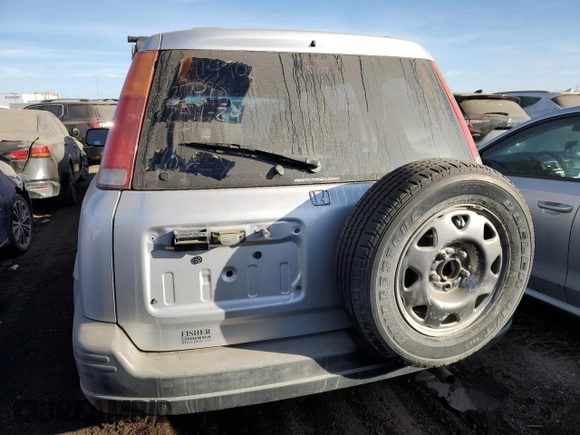2000 Honda CR-V LX with VIN JHLRD1740YC054163, listed as a Copart auction lot 85508334 with 197,470 mi miles and Salvage Title. Bid and sale history available at carsss.com. Image 6.