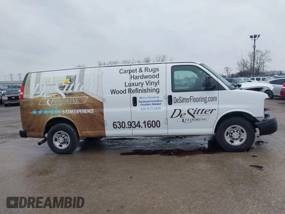 2016 Chevrolet Express Cargo Van with VIN 1GCWGBFF8G1135759, listed as a IAAI auction lot 41452031 with 96,893 mi miles. Bid and sale history available at carsss.com. Image 13.