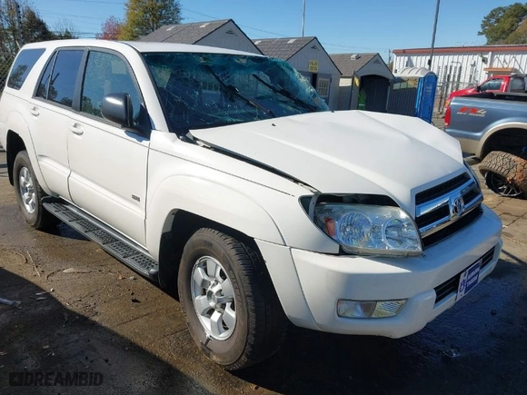 2005 Toyota 4Runner SR5 with VIN JTEZU14R958023503, listed as a IAAI auction lot 40853058 with 107,193 mi miles. Bid and sale history available at carsss.com. Image 1.