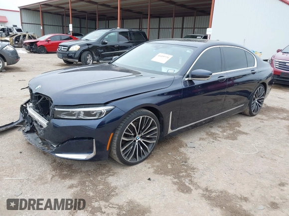 2020 BMW 7 Series 740i with VIN WBA7T2C0XLGL17192, listed as a IAAI auction lot 41499724 with 80,783 mi miles and . Bid and sale history available at DreamBid. Image 17.