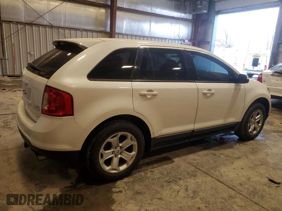 2013 Ford Edge SEL with VIN 2FMDK3J91DBB51259, listed as a Copart auction lot 51234605 with 167,396 mi miles and Non Repairable. Bid and sale history available at carsss.com. Image 3.