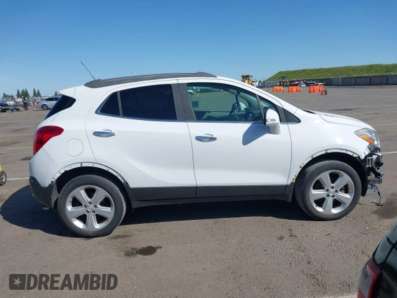 2016 Buick Encore Convenience with VIN KL4CJFSB8GB717640, listed as a IAAI auction lot 41915624 with 116,762 mi miles. Bid and sale history available at carsss.com. Image 14.