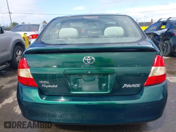 2001 Toyota Prius with VIN JT2BK12U910023022, listed as a IAAI auction lot 41807343 with 102,845 mi miles. Bid and sale history available at carsss.com. Image 16.