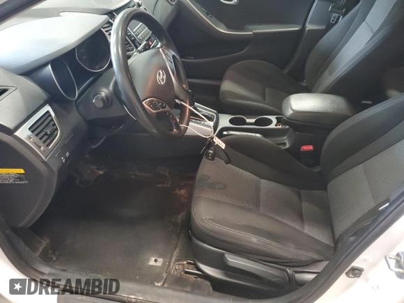 2013 Hyundai Elantra with VIN KMHD35LE7DU044164, listed as a Copart auction lot 57356575 with 127,988 mi miles and Clean title. Bid and sale history available at DreamBid. Image 7.