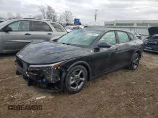 2025 Kia K4 LXS with VIN 3KPFT4DE0SE017504, listed as a Copart auction lot 85756534 with 3,202 mi miles and Salvage Title. Bid and sale history available at carsss.com. Image 1.
