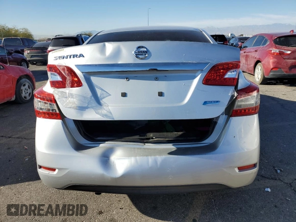 2014 Nissan Sentra SV with VIN 3N1AB7AP4EY234662, listed as a Copart auction lot 84711994 with 113,733 mi miles and Salvage Title. Bid and sale history available at DreamBid. Image 6.