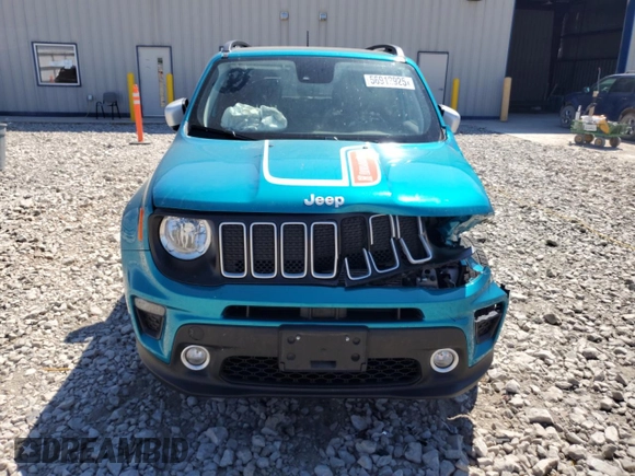 2021 Jeep Renegade Islander z VIN ZACNJDBB3MPM75714, wystawiony jako Copart lot #56912925 z przebiegiem 90 368 mil mil oraz Nie do naprawy • Non repairable. Historia ofert i sprzedaży dostępna na DreamBid. Obrazek 5.
