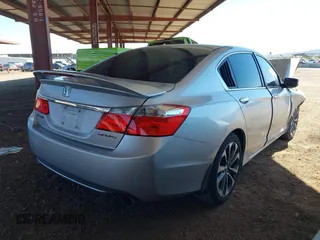 2014 Honda Accord Sedan Sport with VIN 1HGCR2F52EA002871, listed as a IAAI auction lot 41885109 with 105,277 mi miles. Bid and sale history available at carsss.com. Image 4.
