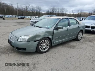 2008 Mercury Milan Premier with VIN 3MEHM08178R607074, listed as a Copart auction lot 52667515 with 55,251 mi miles and Salvage Title. Bid and sale history available at carsss.com. Image 1.