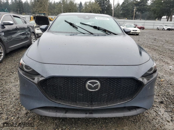 2021 Mazda Mazda3 Hatchback Premium with VIN JM1BPAML3M1332397, listed as a Copart auction lot 83233004 with 80,927 mi miles and Salvage Title. Bid and sale history available at carsss.com. Image 5.