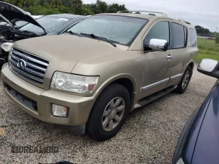 2005 Infiniti QX56 with VIN 5N3AA08C65N809550, listed as a Copart auction lot 74873484 with 224,862 mi miles and Salvage Title. Bid and sale history available at carsss.com. Image 1.